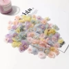 Simulated shooting star gauze flower core diy handcrafted accessories, shoes, hats, hair clips, headwear, clothing decorative accessories, gauze flowers Specification image